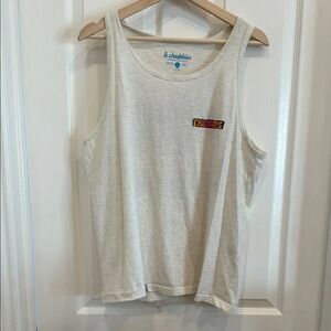 Chubbies surf print tank